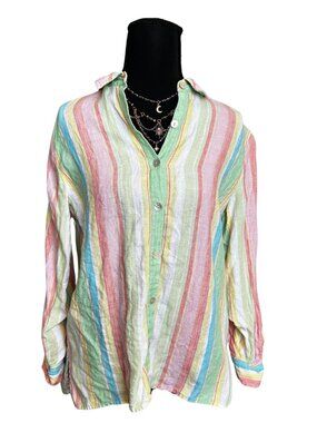 Studio Works Multicolor Striped Shirt